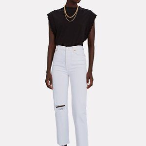 RE/DONE 70s High-Rise Stove Pipe Jeans NWT